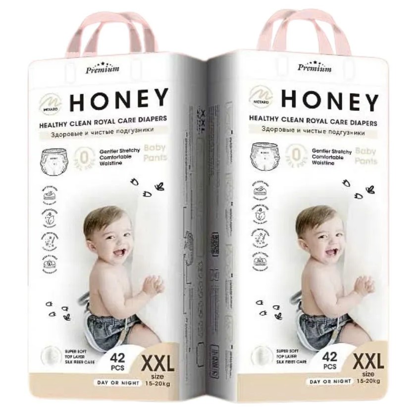 Bỉm - Tã quần Honey Premium size XXL 42 miếng ( 15-20kg)